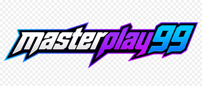 Logo masterplay99 berwarna neon